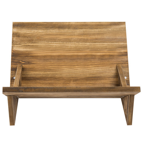 Loon Peak® Tilted Design Desktop Bookshelf Organizer Wayfair